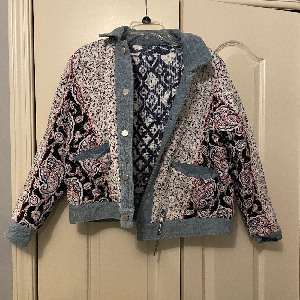 Anthropologie Reversible Jacket